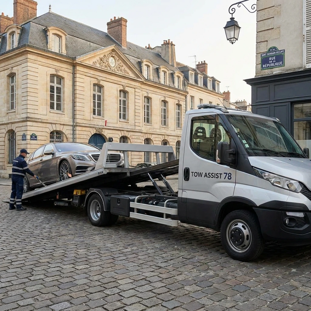 Remorquage Voiture &middot; image &agrave; la une