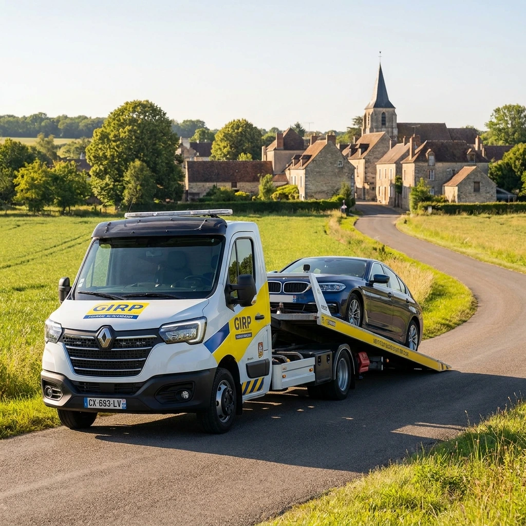 Remorquage Voiture &middot; image &agrave; la une