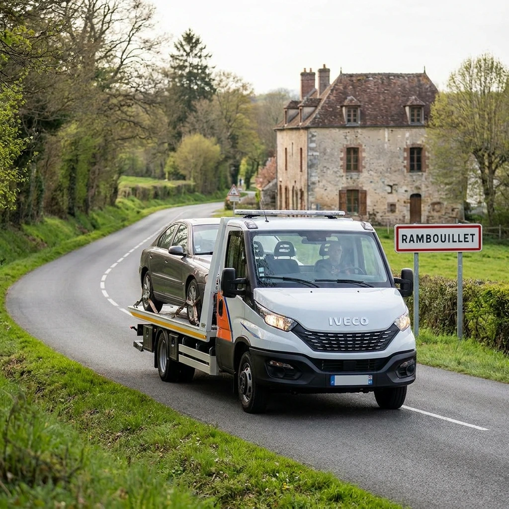 Remorquage Voiture &middot; image &agrave; la une