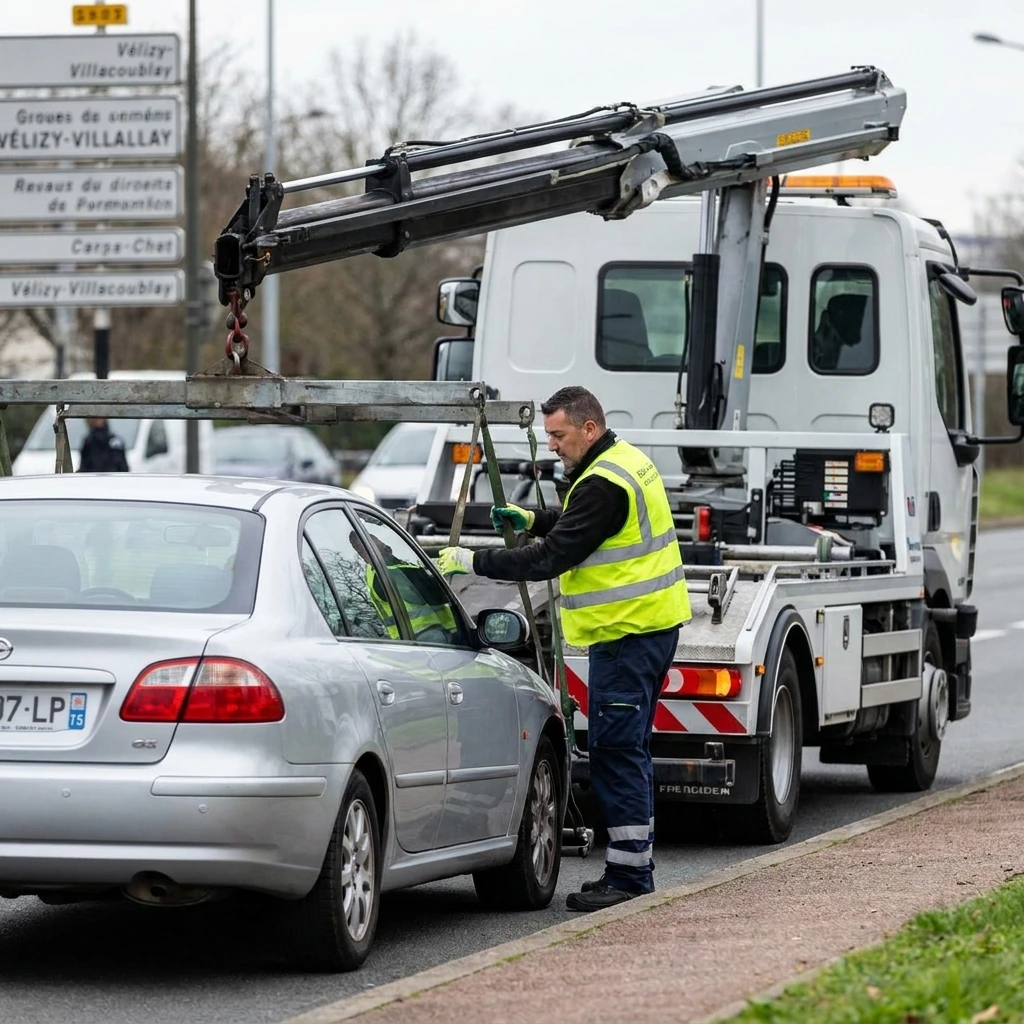 Remorquage Voiture &middot; image &agrave; la une