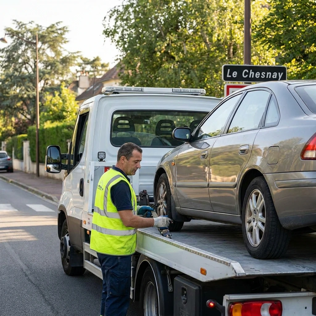 Remorquage Voiture &middot; image &agrave; la une