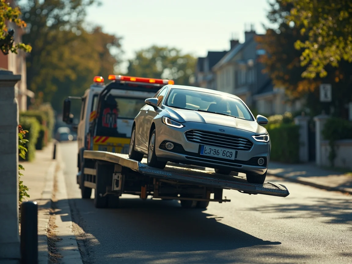 Remorquage Voiture &middot; image &agrave; la une