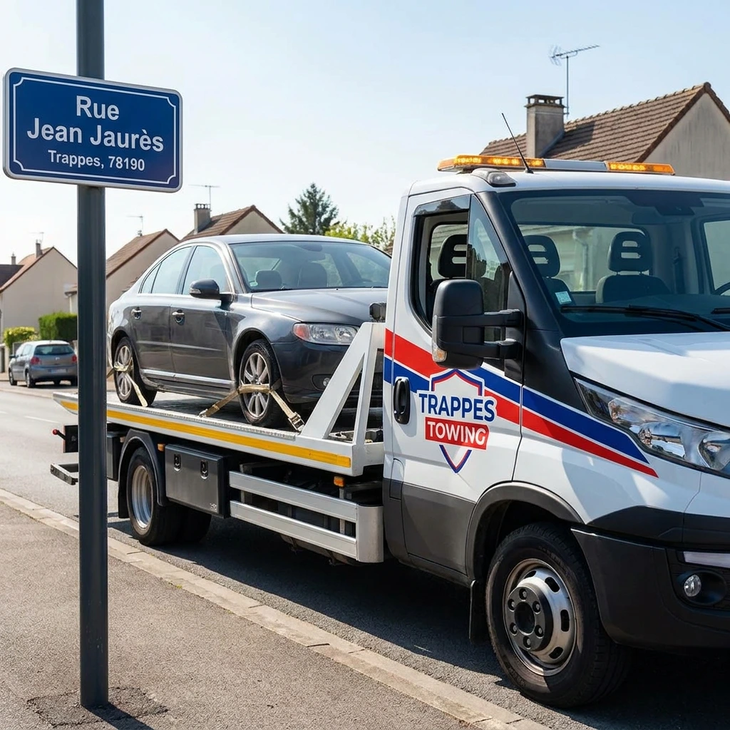 Remorquage Voiture &middot; image &agrave; la une