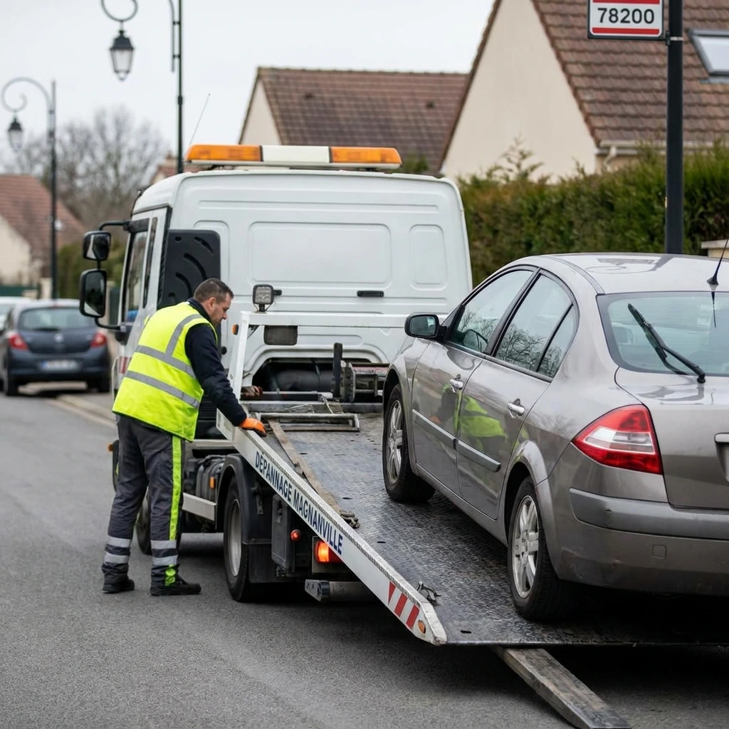 Remorquage Voiture &middot; image &agrave; la une