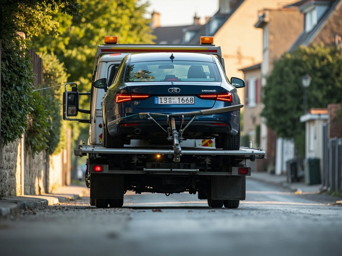Remorquage Voiture &middot; image &agrave; la une
