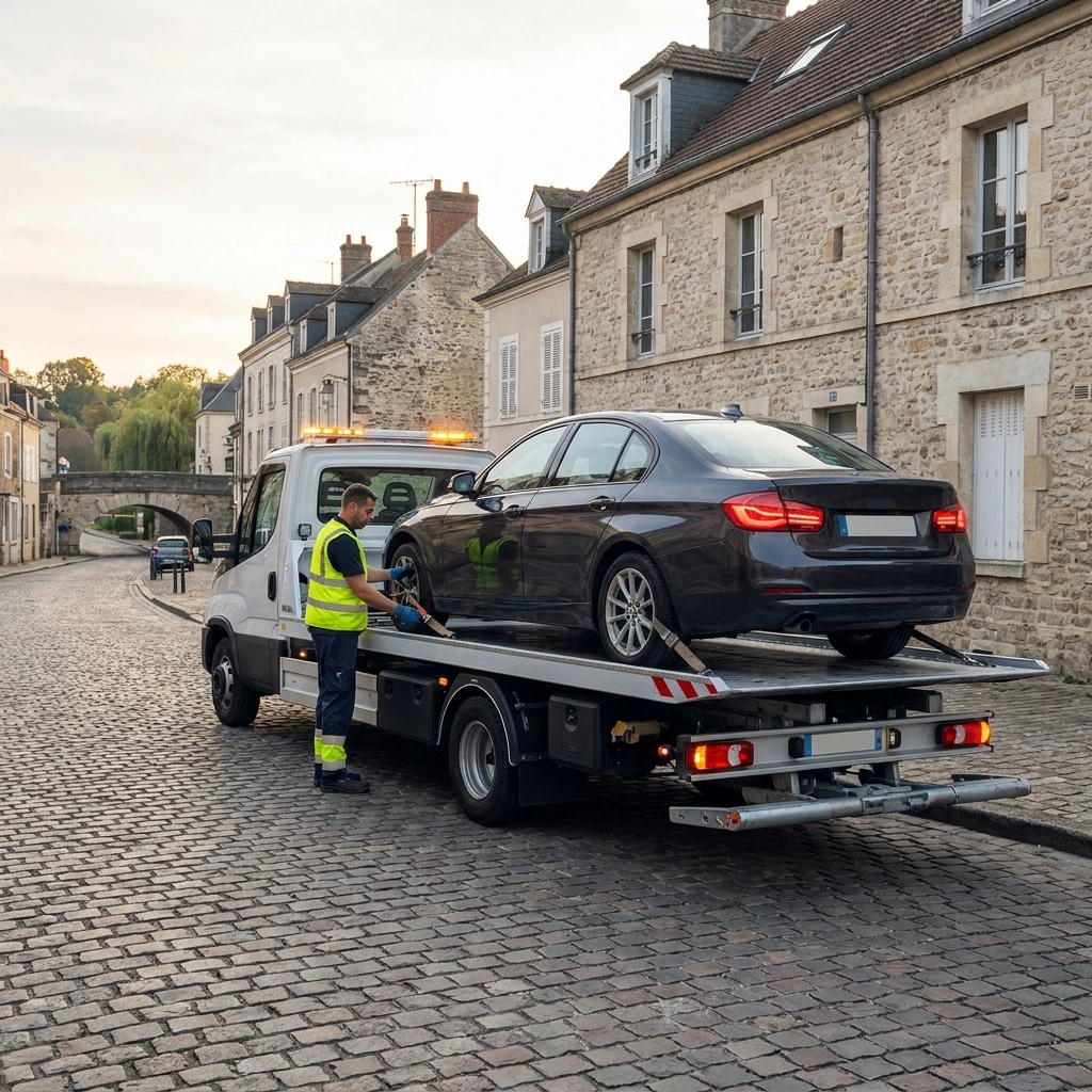 Remorquage Voiture &middot; image &agrave; la une