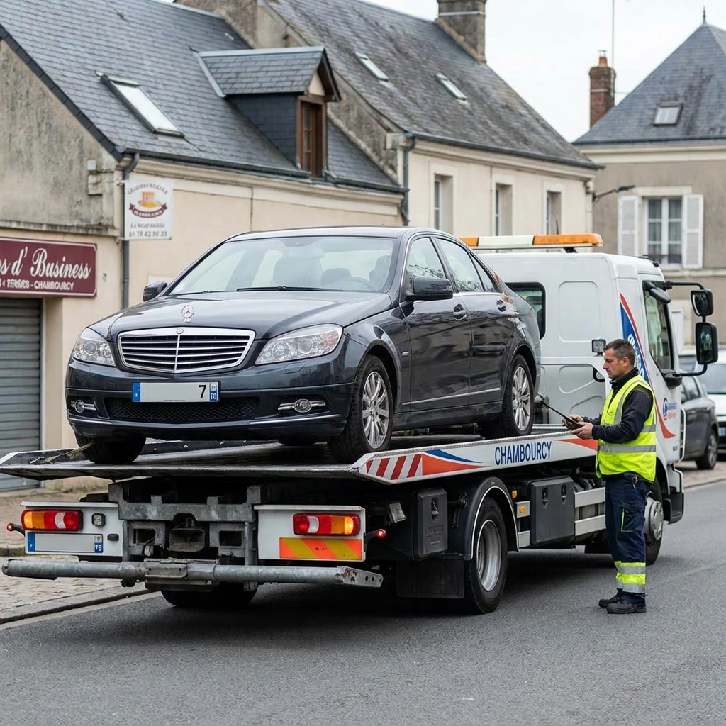 Remorquage Voiture &middot; image &agrave; la une