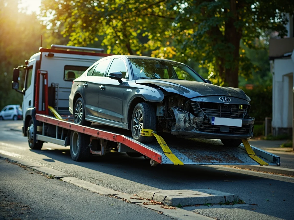 Remorquage Voiture &middot; image &agrave; la une