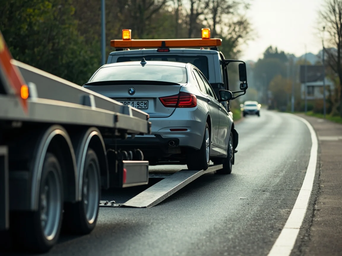 Remorquage Voiture &middot; image &agrave; la une