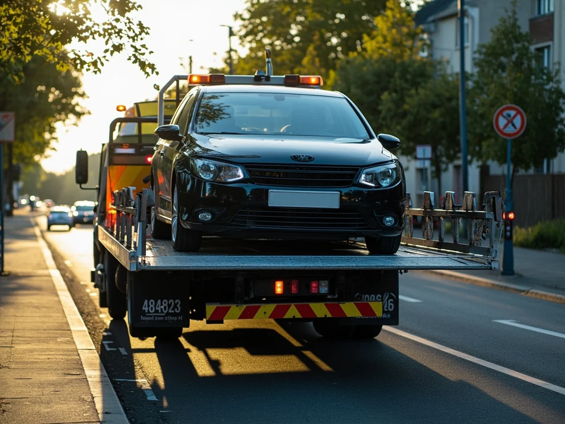 Remorquage Voiture &middot; image &agrave; la une