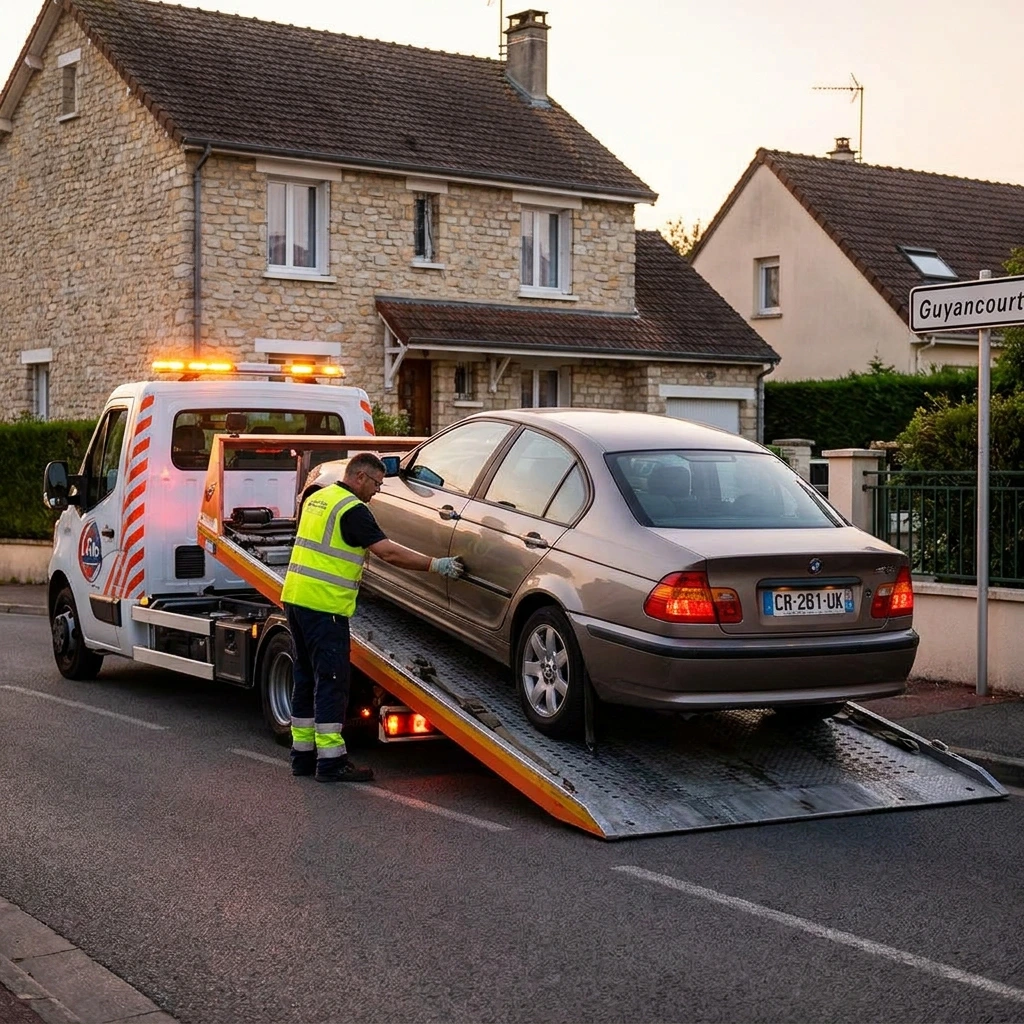 Remorquage Voiture &middot; image &agrave; la une