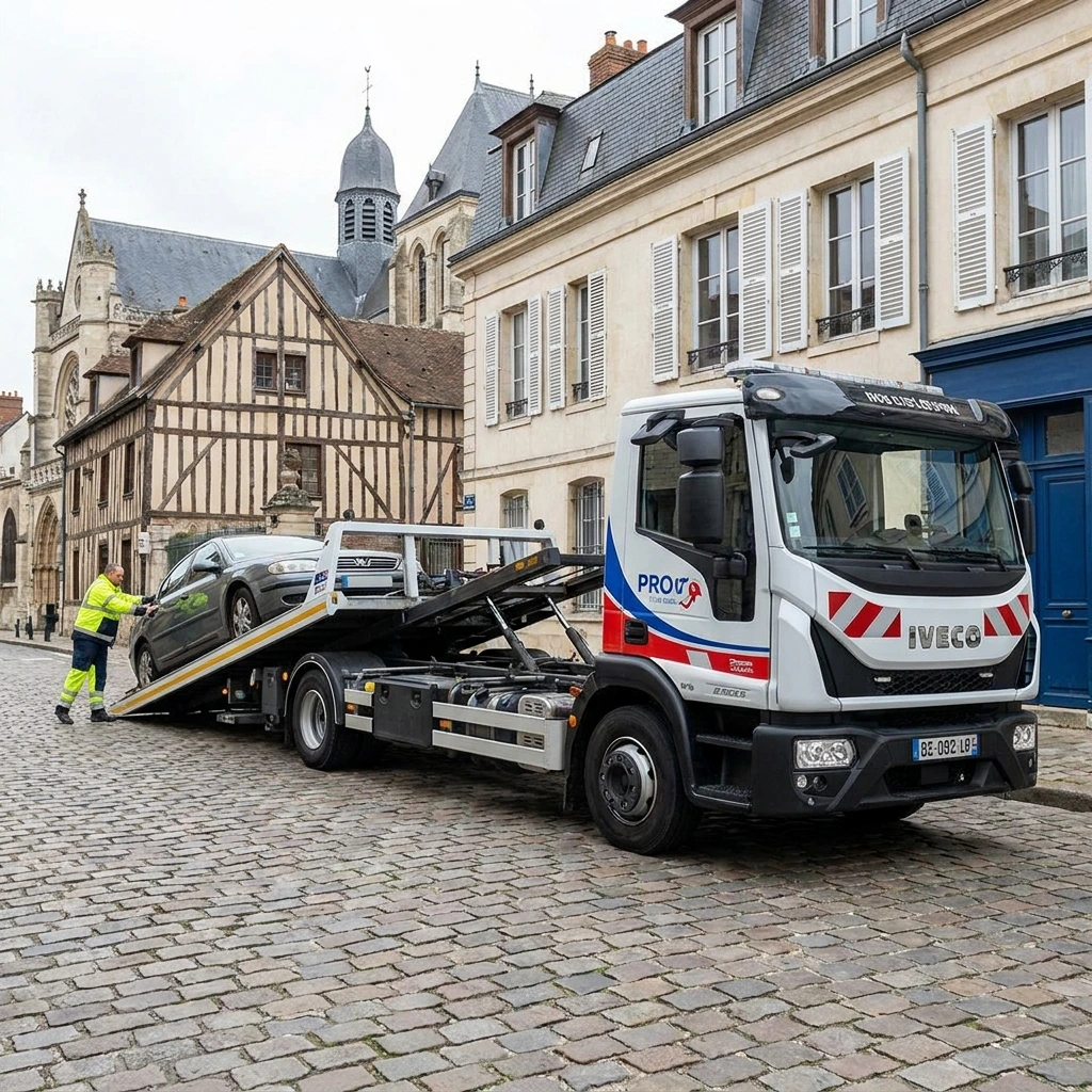 Remorquage Voiture &middot; image &agrave; la une