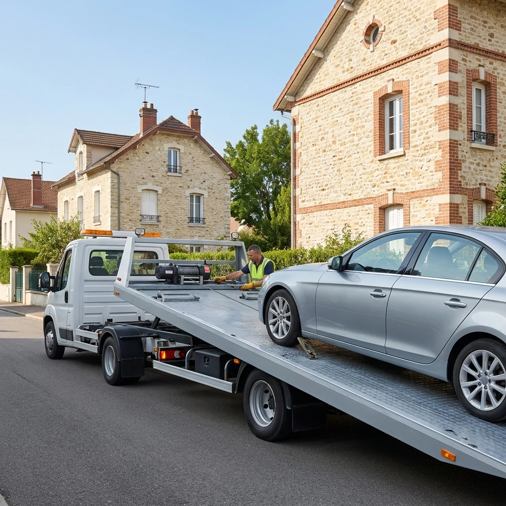 Remorquage Voiture &middot; image &agrave; la une