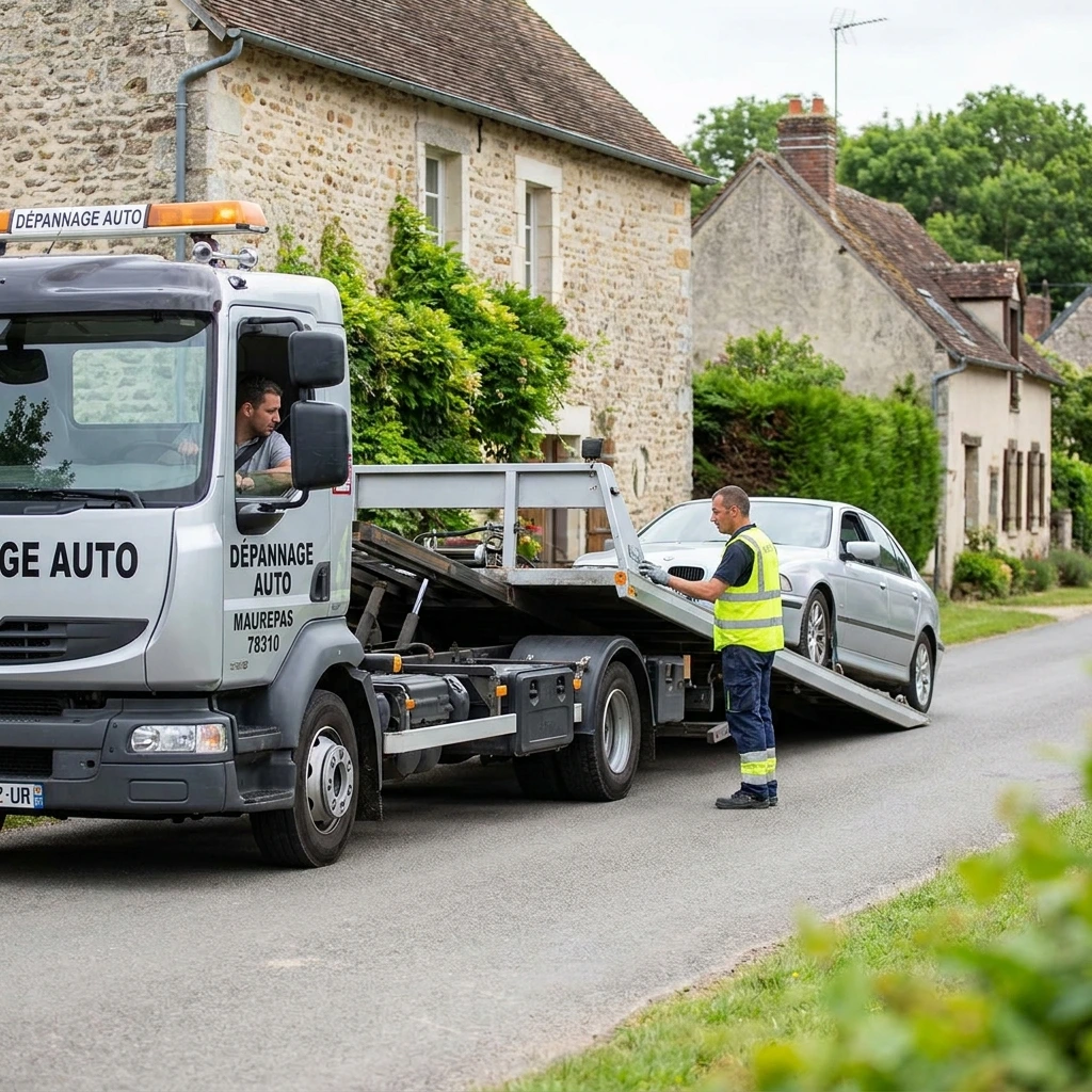 Remorquage Voiture &middot; image &agrave; la une