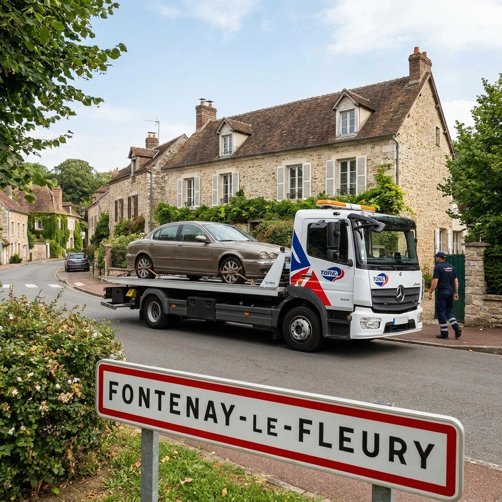 Remorquage Voiture &middot; image &agrave; la une
