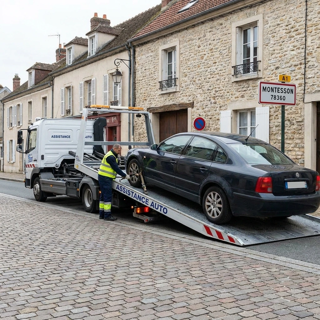 Remorquage Voiture &middot; image &agrave; la une
