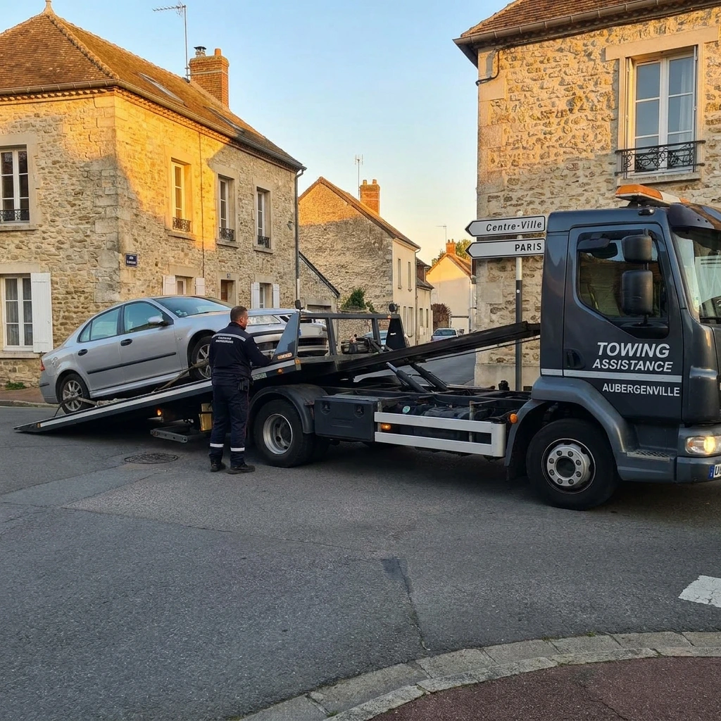 Remorquage Voiture &middot; image &agrave; la une
