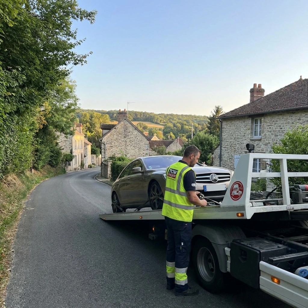 Remorquage Voiture &middot; image &agrave; la une
