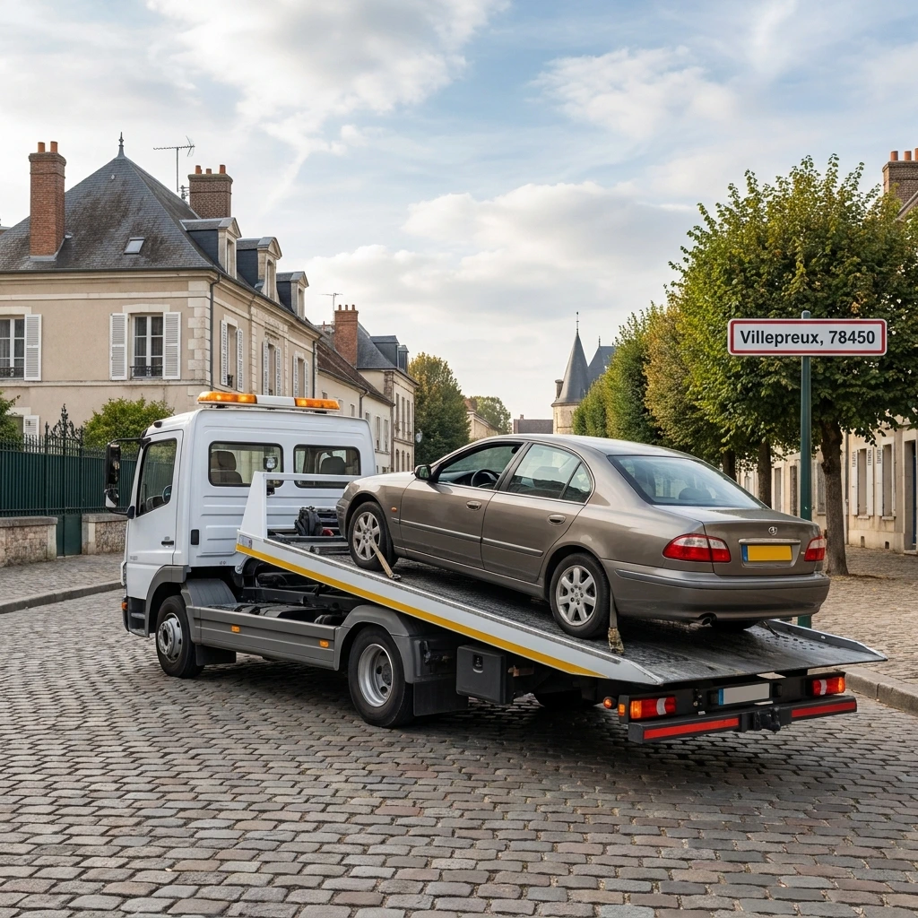 Remorquage Voiture &middot; image &agrave; la une