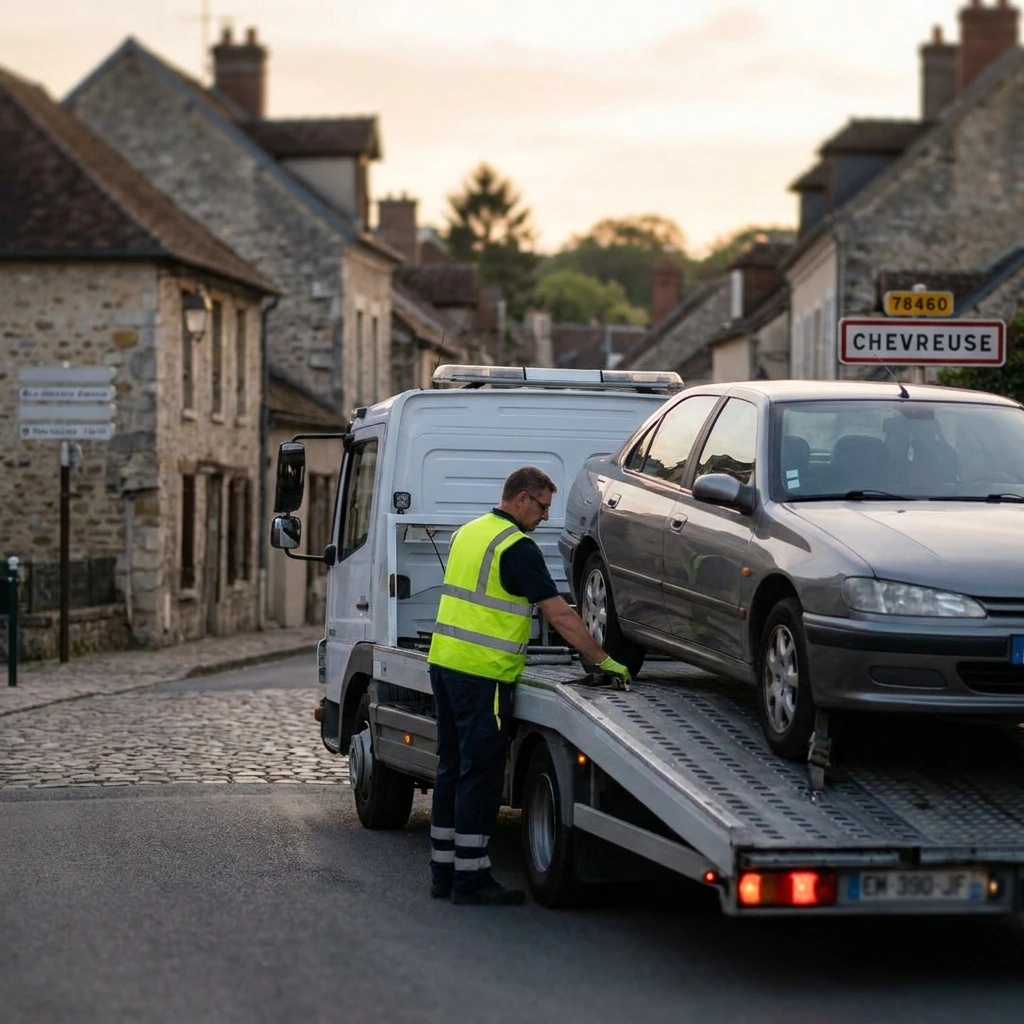 Remorquage Voiture &middot; image &agrave; la une