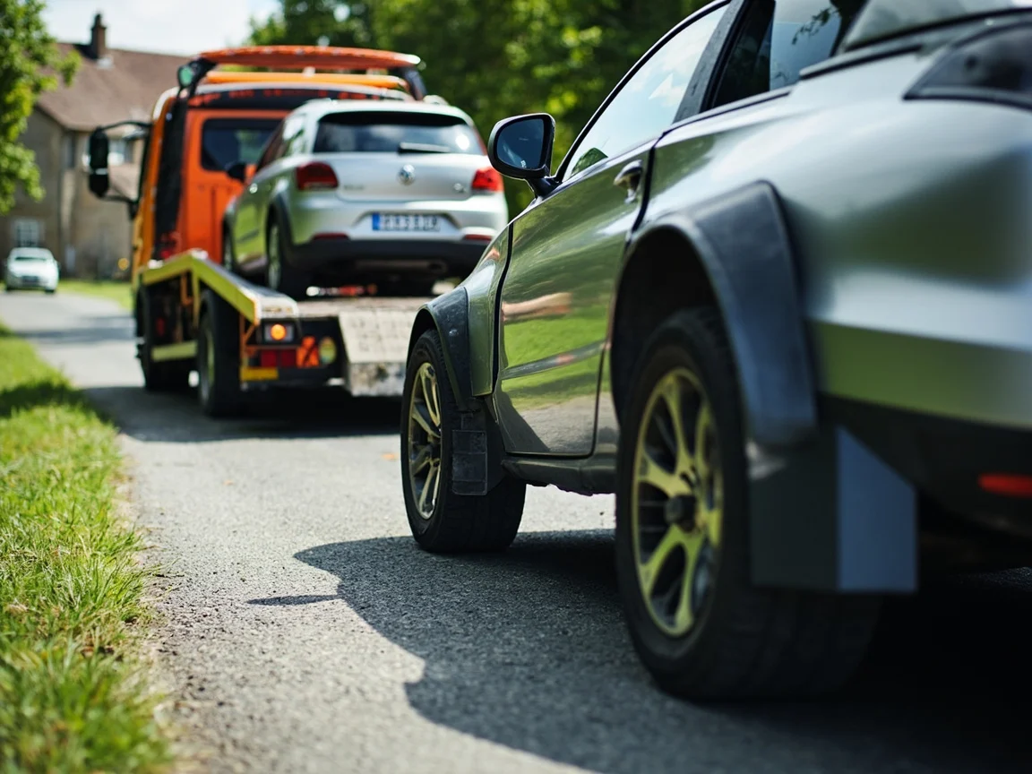 Remorquage Voiture &middot; image &agrave; la une
