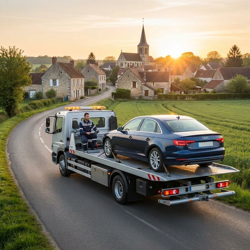 Remorquage Voiture &middot; image &agrave; la une