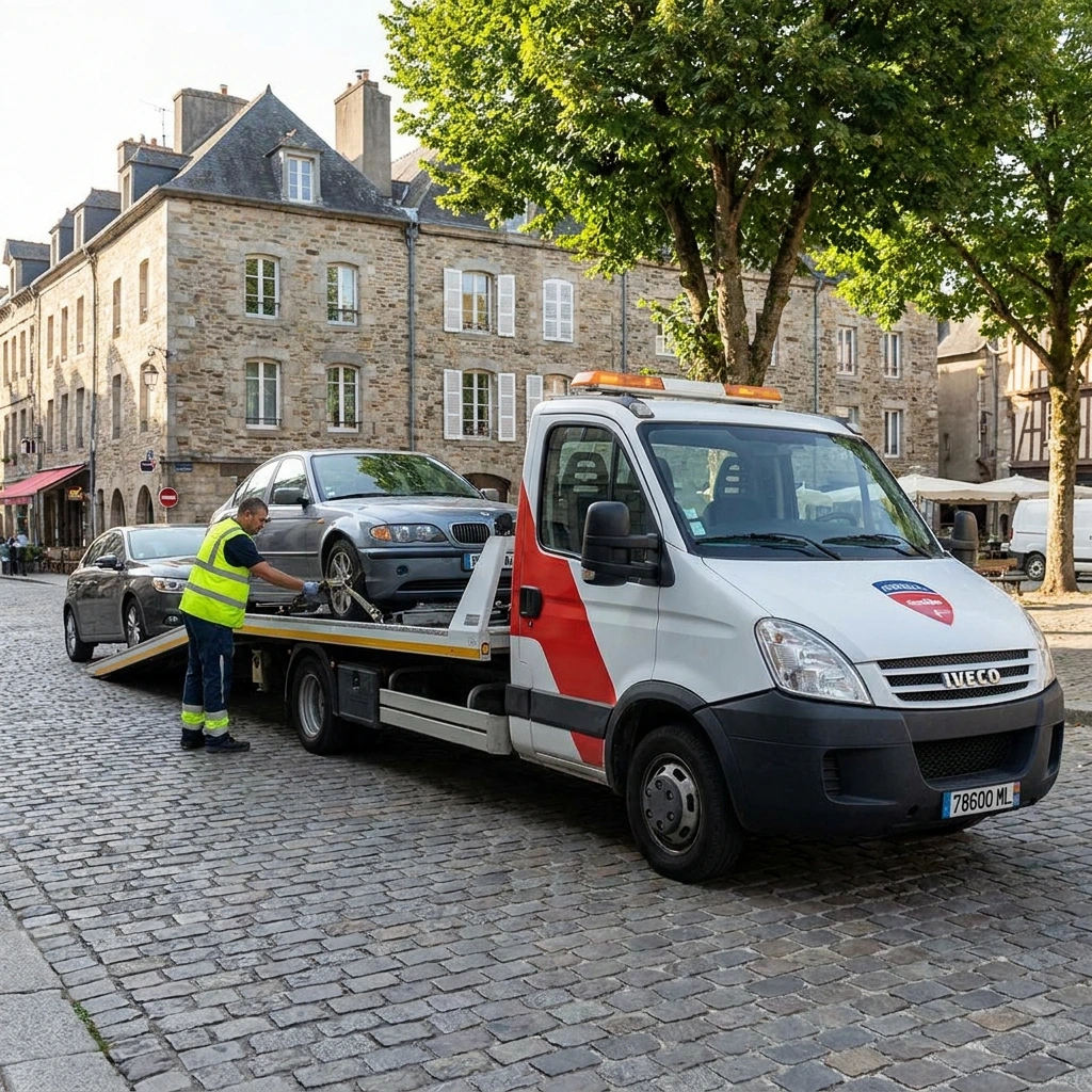 Remorquage Voiture &middot; image &agrave; la une