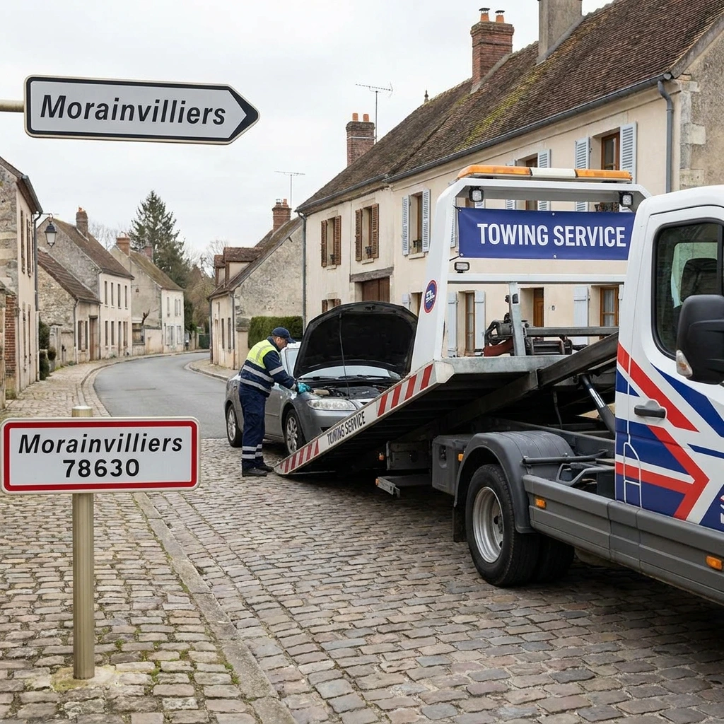 Remorquage Voiture &middot; image &agrave; la une