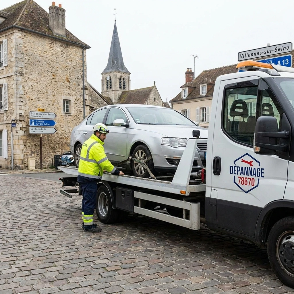 Remorquage Voiture &middot; image &agrave; la une