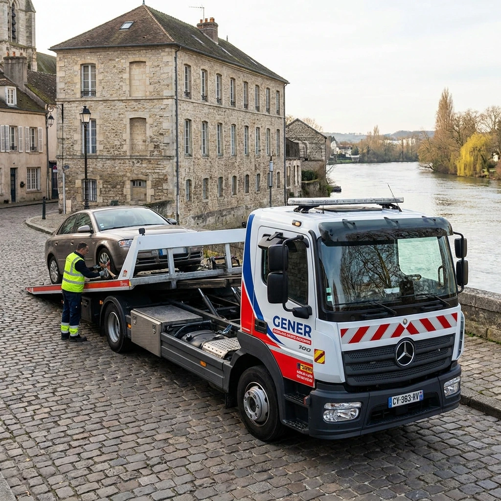 Remorquage Voiture &middot; image &agrave; la une