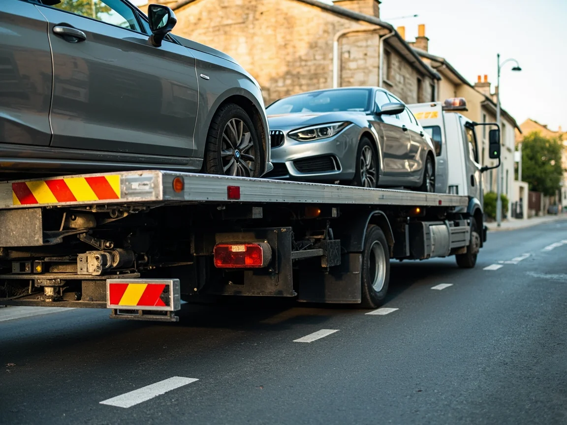 Remorquage Voiture &middot; image &agrave; la une