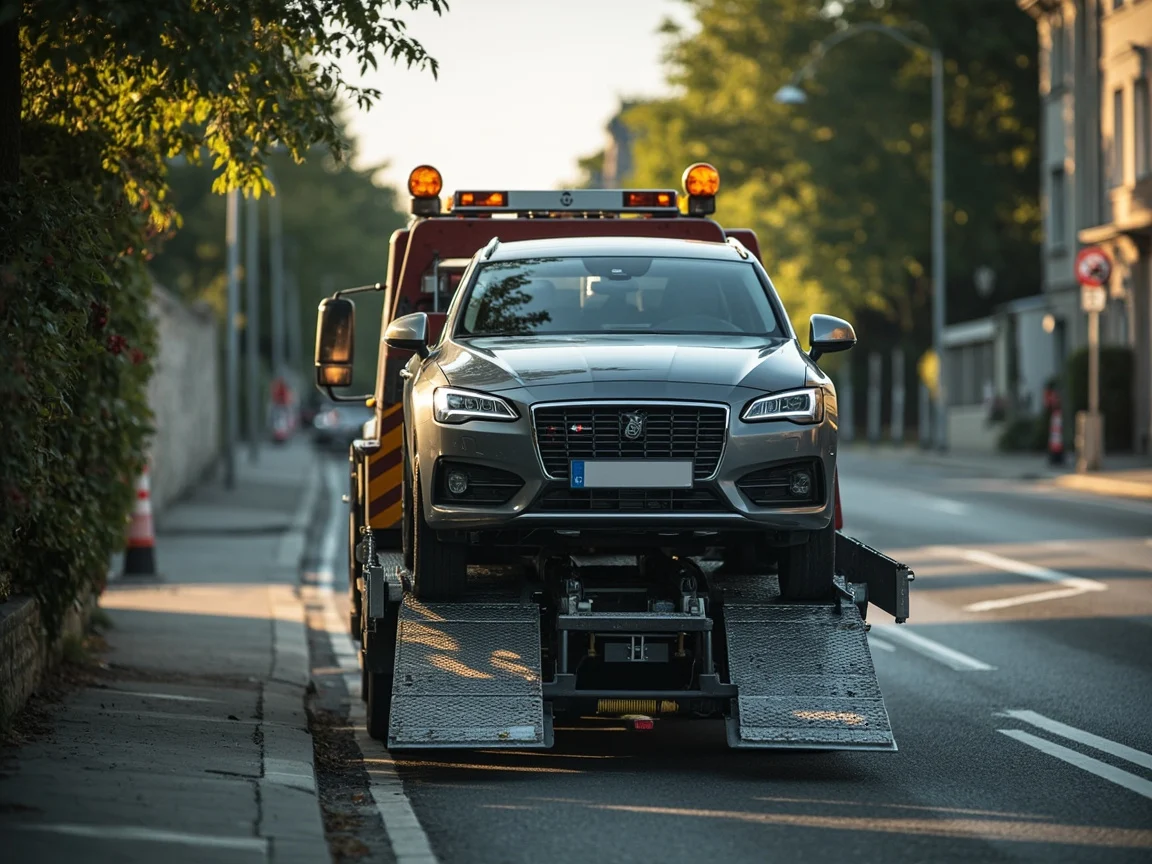Remorquage Voiture &middot; image &agrave; la une