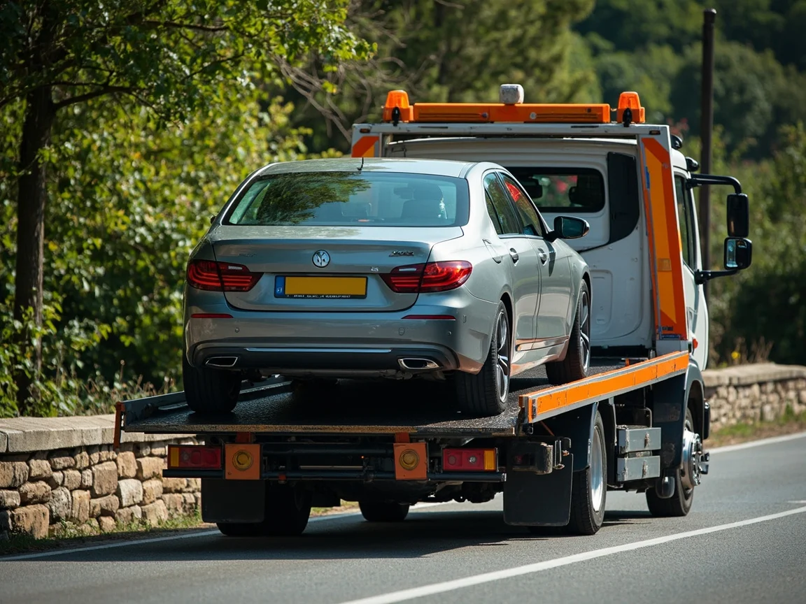 Remorquage Voiture &middot; image &agrave; la une