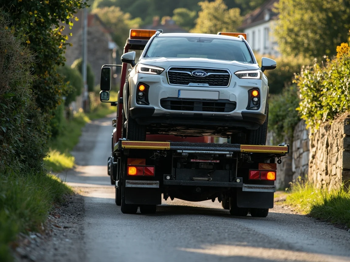 Remorquage Voiture &middot; image &agrave; la une