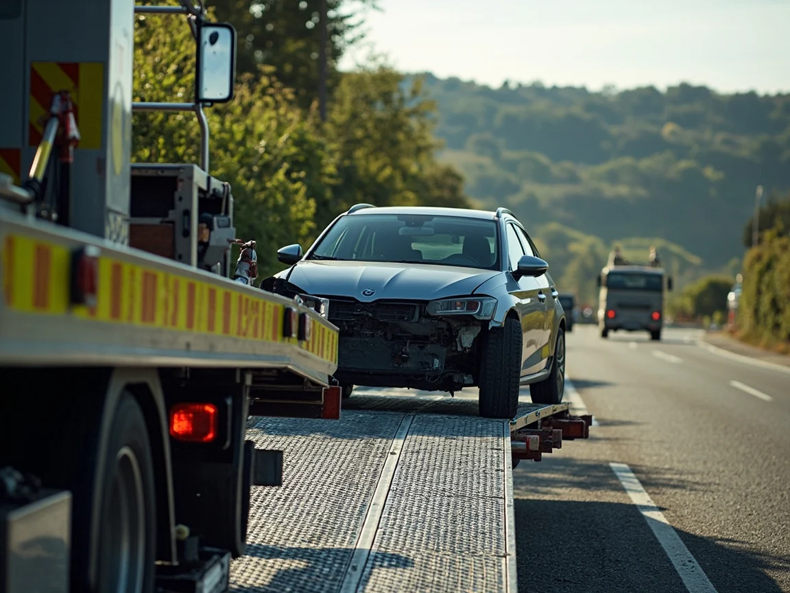 Remorquage Voiture &middot; image &agrave; la une