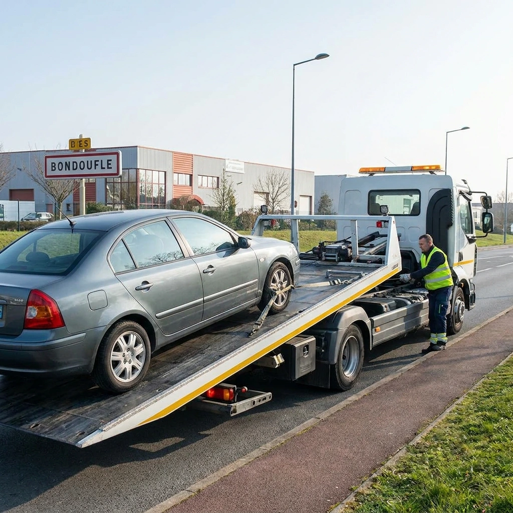 Remorquage Voiture &middot; image &agrave; la une