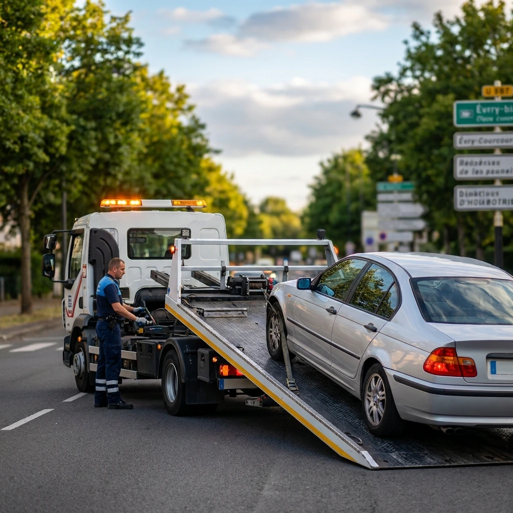 Remorquage Voiture &middot; image &agrave; la une