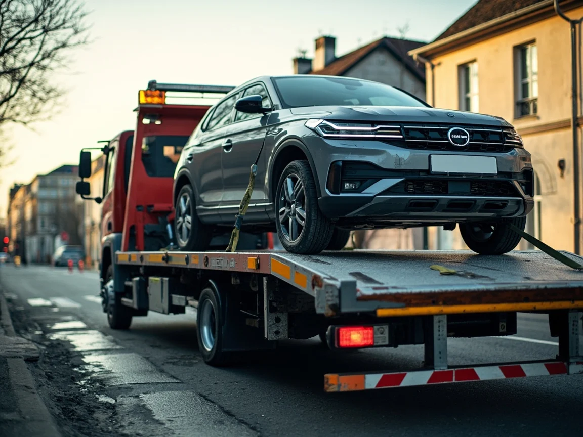 Remorquage Voiture &middot; image &agrave; la une