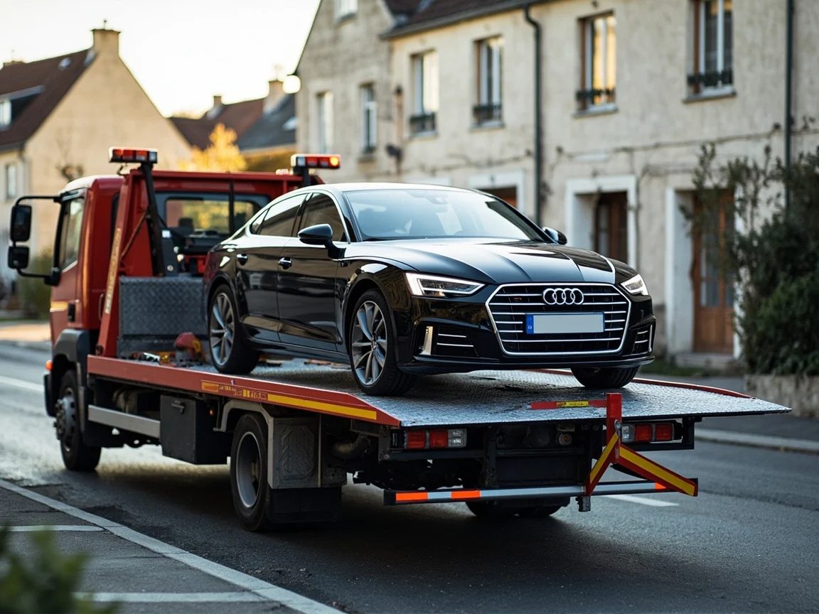 Remorquage Voiture &middot; image &agrave; la une