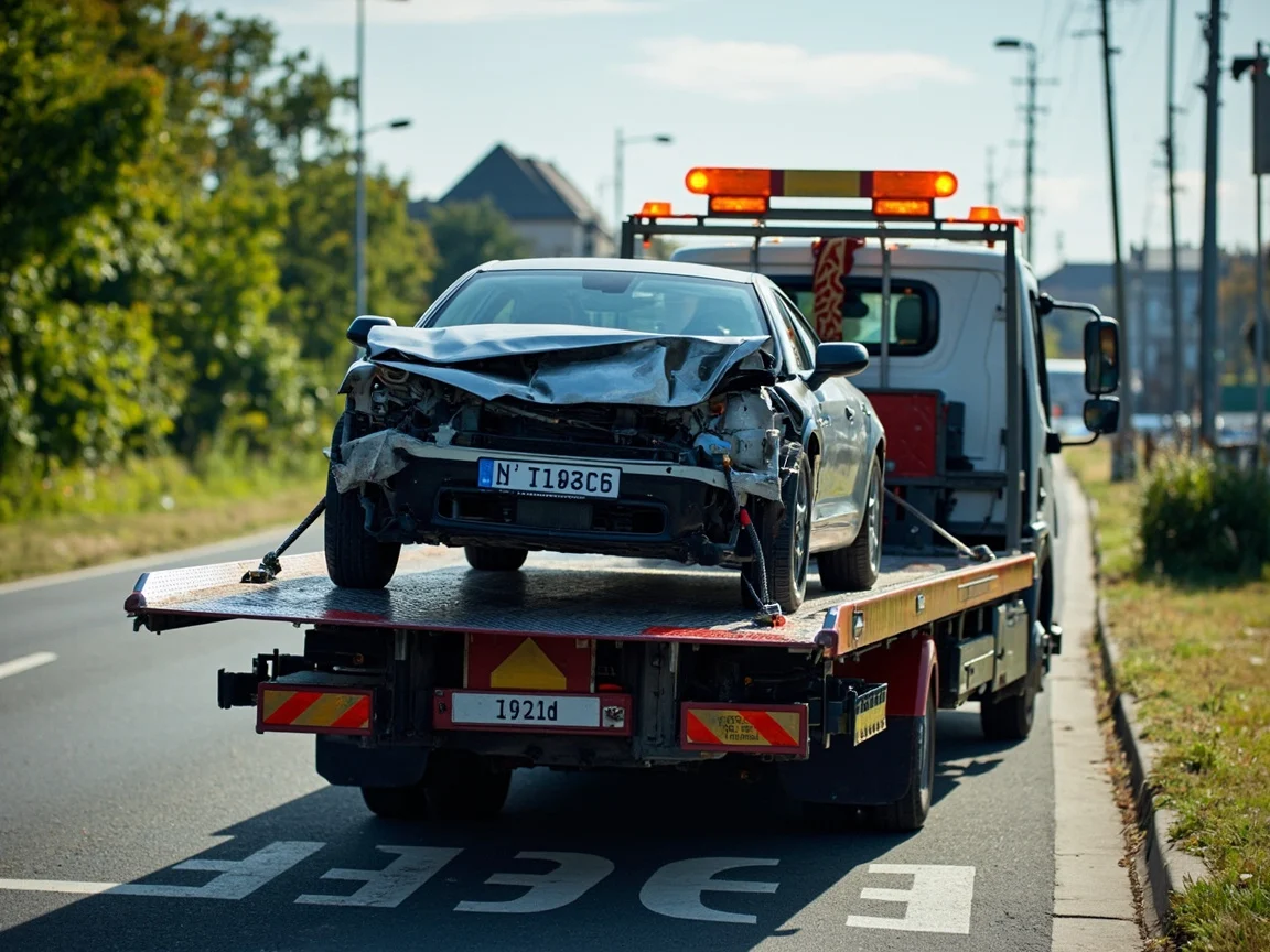 Remorquage Voiture &middot; image &agrave; la une