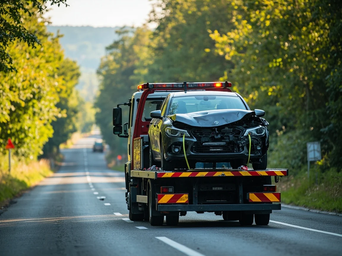 Remorquage Voiture &middot; image &agrave; la une