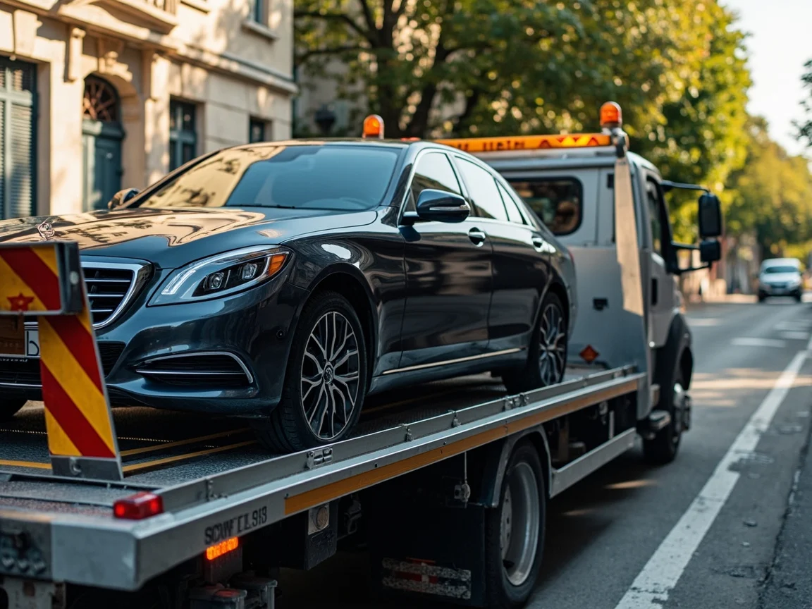 Remorquage Voiture &middot; image &agrave; la une