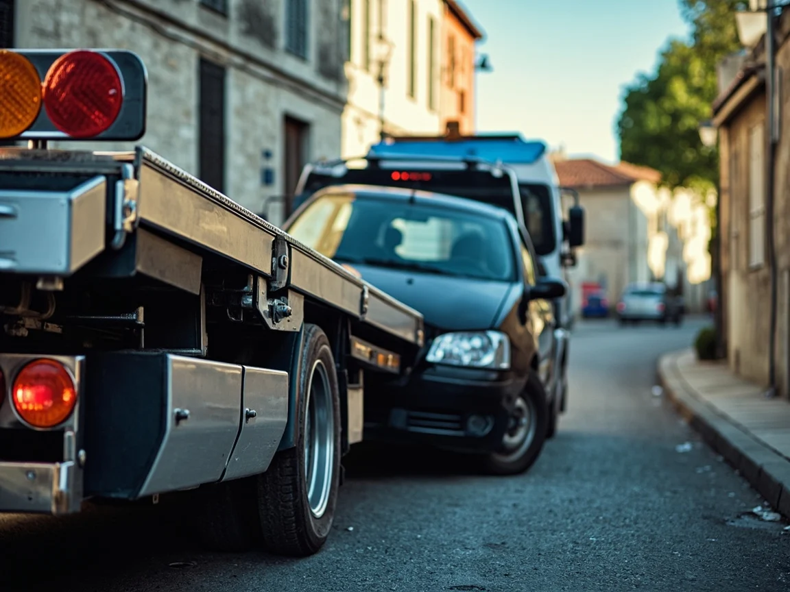 Remorquage Voiture &middot; image &agrave; la une