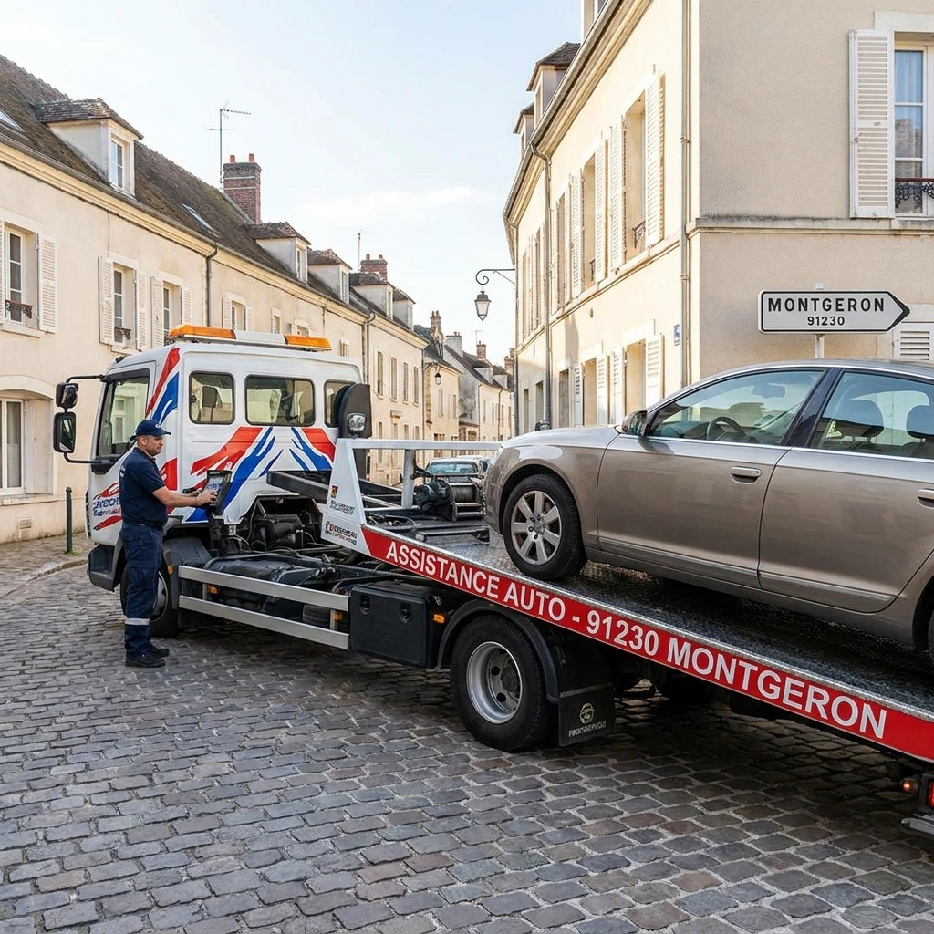 Remorquage Voiture &middot; image &agrave; la une