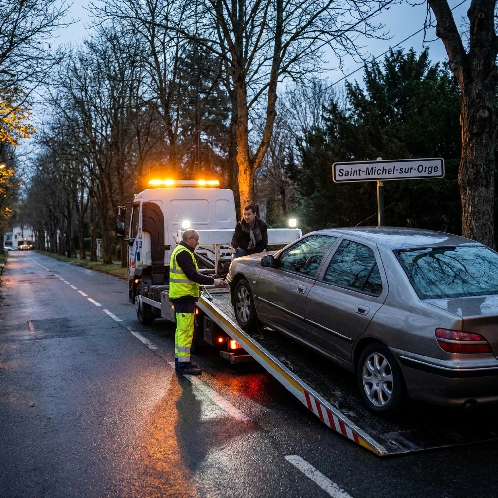 Remorquage Voiture &middot; image &agrave; la une