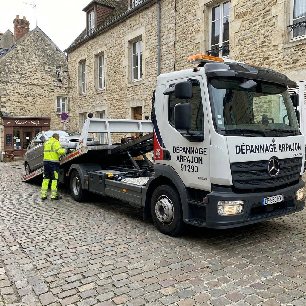 Remorquage Voiture &middot; image &agrave; la une