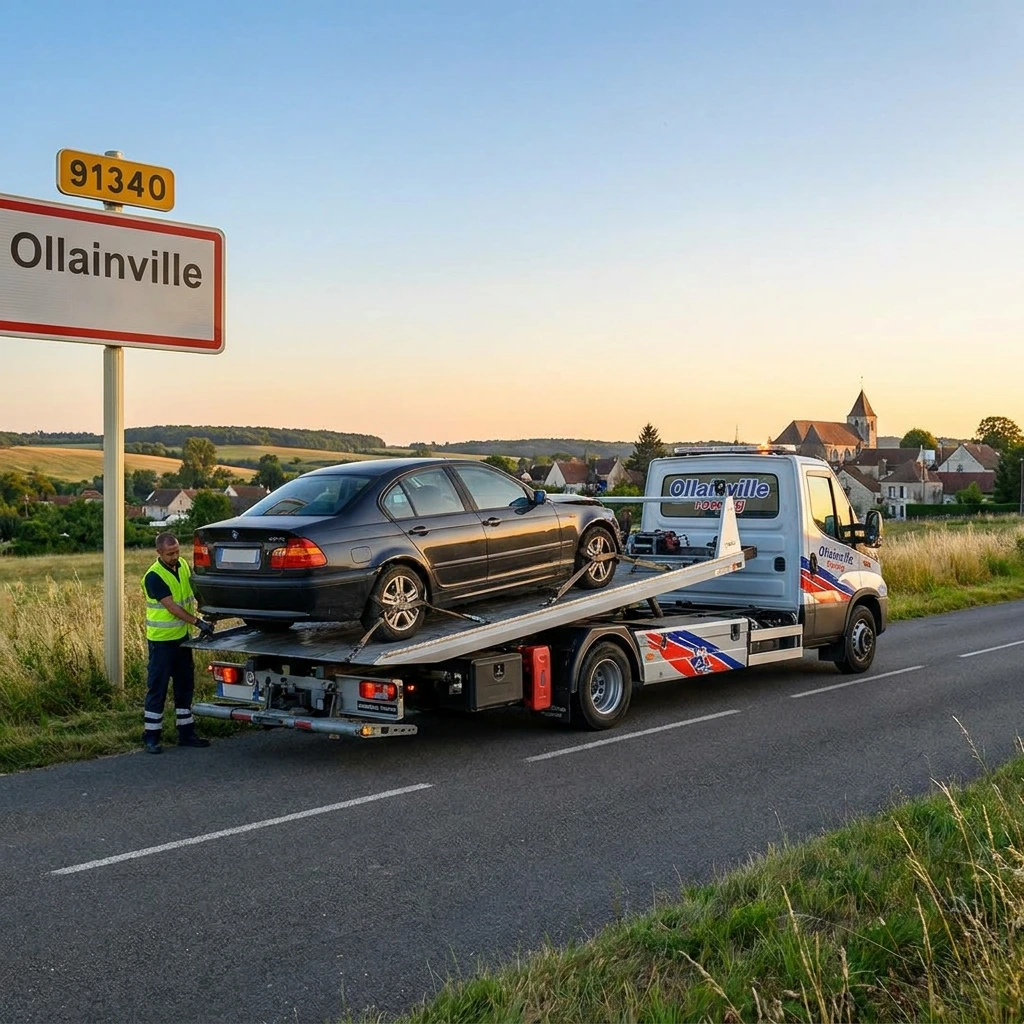 Remorquage Voiture &middot; image &agrave; la une