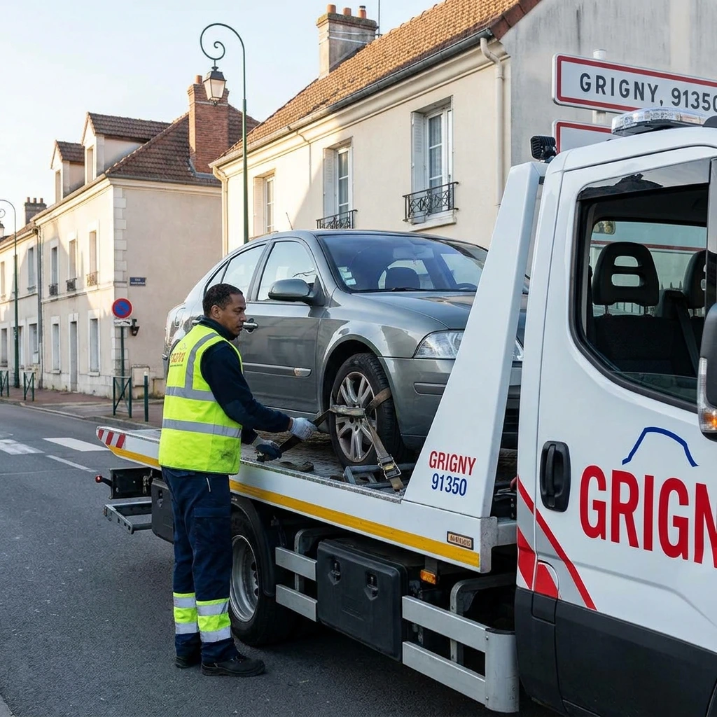 Remorquage Voiture &middot; image &agrave; la une