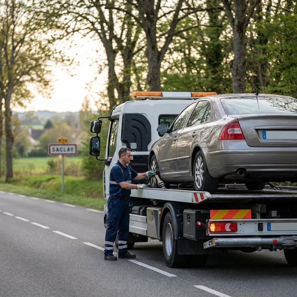 Remorquage Voiture &middot; image &agrave; la une