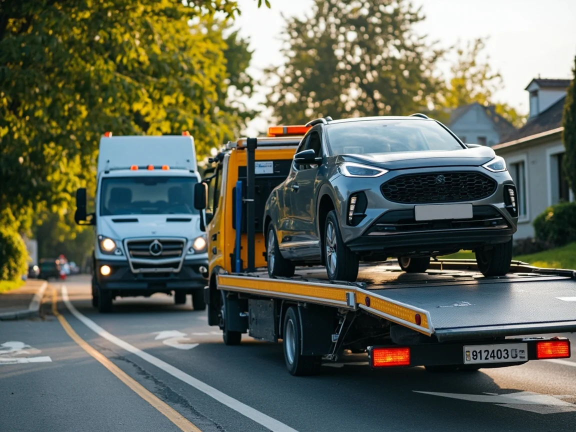 Remorquage Voiture &middot; image &agrave; la une
